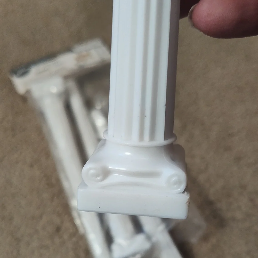 Wilton White Cake Toppers Elegant Design
